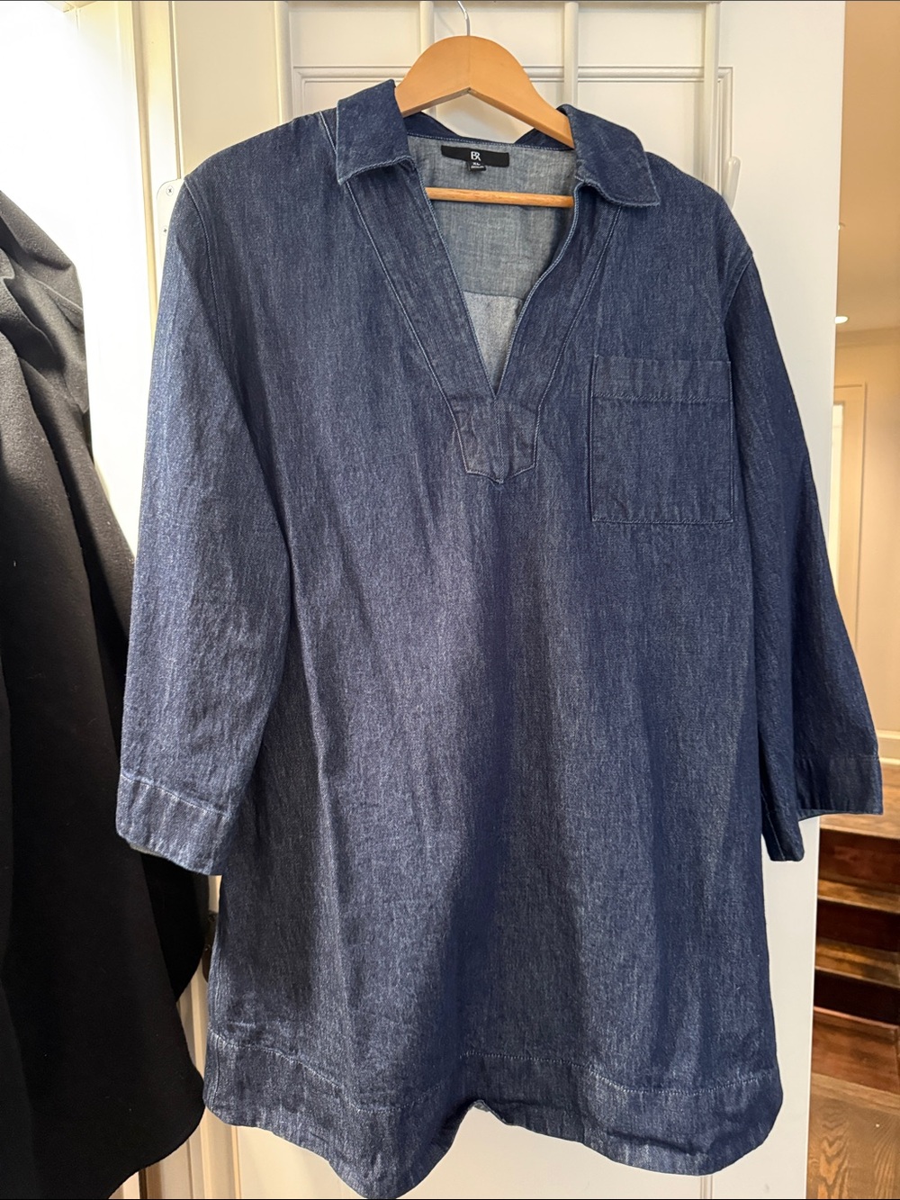 Banana Republic Indigo Denim Dress XL